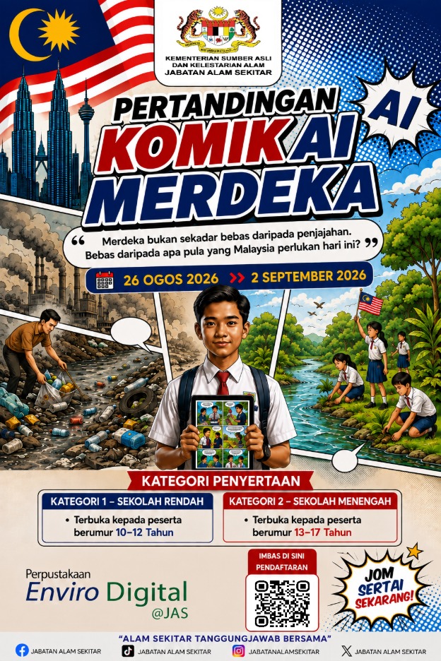 Pertandingan Komik AI Merdeka